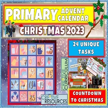 Preview of Elementary Christmas Advent Calendar