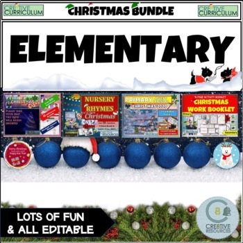 Preview of Elementary Christmas Resources