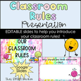 Elementary Classroom Rules Presentation - Classroom Manage
