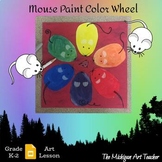 Elementary Color Wheel Activity - Mixing Colors Art Lesson