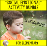 Elementary Counseling Social Emotional Bundle