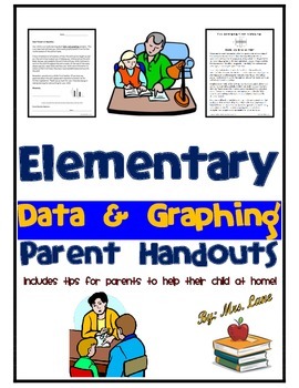 Preview of Elementary Data and Graphing Parent Handouts (Help At Home)