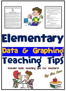 Preview of Elementary Data and Graphing Teaching Tips