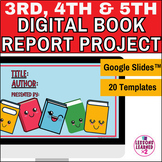 Elementary Digital Book Report & Novel Study Presentation 