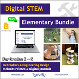 Elementary Distance Learning: Digital STEM Activity Bundle