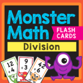 Elementary Division Flash Cards - Math Facts