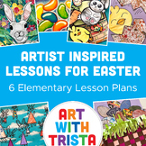 Elementary Easter Art Lessons Inspired by Artists - 6 Holi