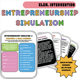 Elementary Entrepreneurship Simulation (Tier 1/2 RTI)