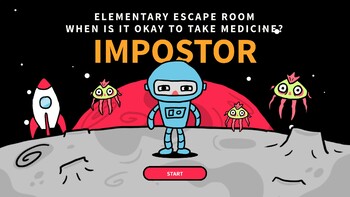 Preview of Elementary Escape Room - The Do's & Don'ts of Medicine