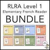 Elementary French Reader BUNDLE from RLRA [reading comprehension}