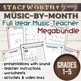 Elementary General Music Curriculum Bundle - Full Year Les