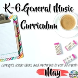 Elementary General Music Curriculum (K-6): May