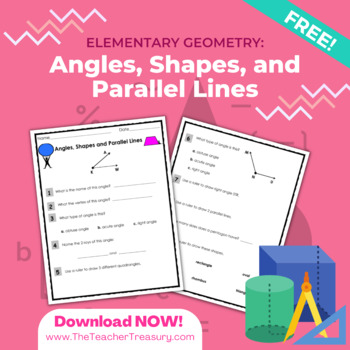Preview of Elementary Geometry: Angles, Shapes and Parallel Lines II