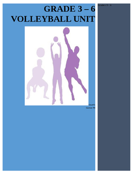 Preview of Elementary (Grade 3-6) Volleyball Unit