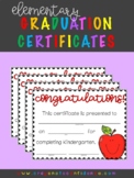 Elementary Graduation Diploma Certificates - Customizable!