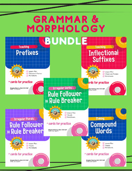 Preview of Elementary Grammar & Morphology Bundle