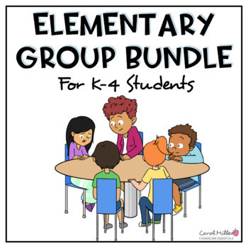 Preview of Elementary Small Group Counseling Bundle