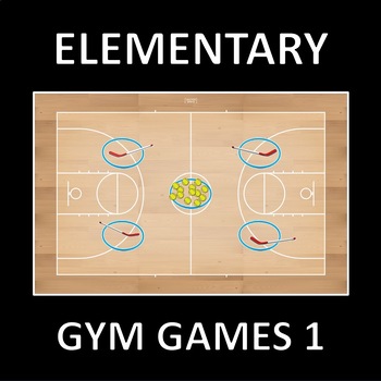 Preview of Elementary Gym Games 1 - fun physical education activities