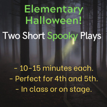 Preview of Elementary Halloween Plays