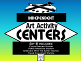 Elementary Independent Art Activity Centers Set 3