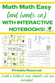 Elementary Interactive Notebook/Journal (First to Fourth Grade)