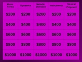 Elementary Jeopardy Round 2