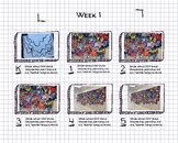 Elementary K-5 Year of 2D Art Lessons, 40 Week Curriculum