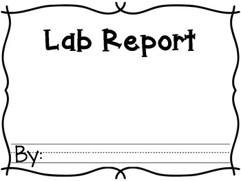 Preview of Elementary Lab Report Paper