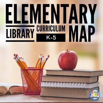Preview of Elementary Library Curriculum Map - FREE