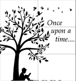 Elementary Library Display cut out (6*A3): Once upon a tim