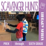 Elementary Library Scavenger Hunts