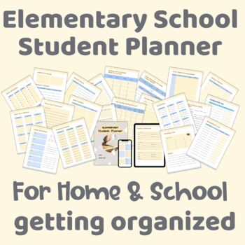 Preview of Elementary - Life Skills - Planner for Home and School