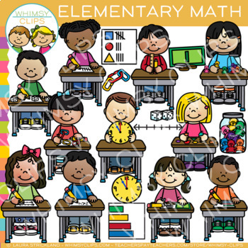 Preview of Elementary School Math Clip Art
