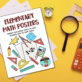 Preview of Elementary Math Posters and Anchor Charts