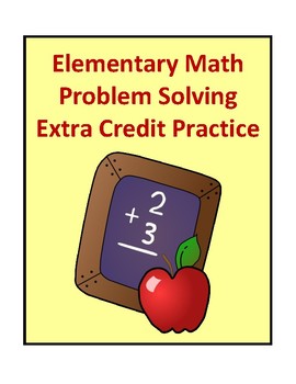 elementary math problem solving