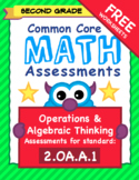 Elementary Math Second Grade Common Core Formative Assessm