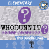 Elementary Math Whodunnit Activity Bundle - Printable & Di