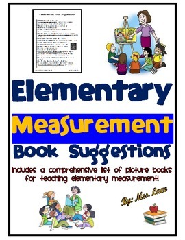 Preview of Elementary Measurement Book Suggestions