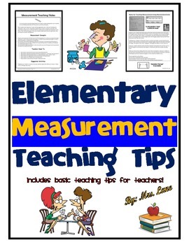 Preview of Elementary Measurement Teaching Tips