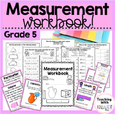 Elementary Measurement Workbook | Area Perimeter Volume an