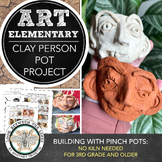 Elementary, Middle School Art Project: Air Dry Clay Portra