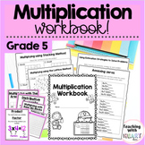 Elementary Multiplication Workbook | 2 by 2 digit Multipli