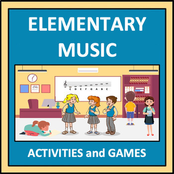 Preview of Elementary Music Activities and Games - a music unit