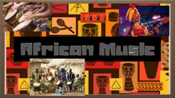 Preview of Elementary Music: African Lesson