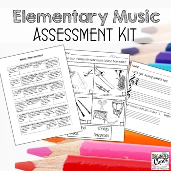 Preview of Elementary Music Assessment Kit