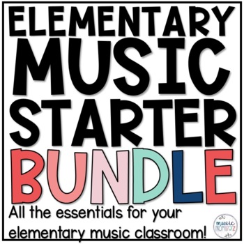 Preview of Elementary Music Back to School Activities Decor & Lessons Beginning of the Year