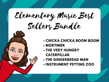 Preview of BEST SELLERS Elementary Music BUNDLE