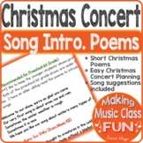 Elementary Music Christmas Concert Program Scripts Introdu