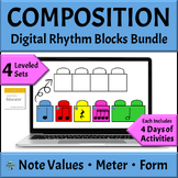 Elementary Music Composition Activities BUNDLE - Google Sl