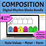 Elementary Music Composition Activities Bundle - Google Sl